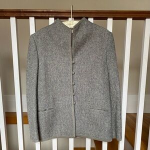 Vintage Designer Houndstooth Blazer